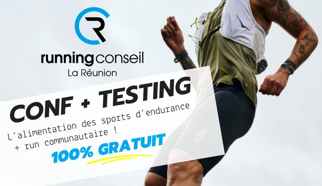 SAINT PIERRE - L’alimentation des sports d’endurance  + run communautaire !