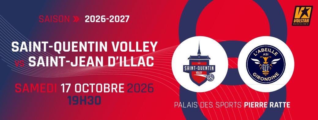 Saison 2026-27 // Saint-Quentin vs Saint-Jean d'Illac