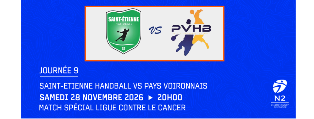 Saint-Étienne Handball vs Pays Voironnais Handball