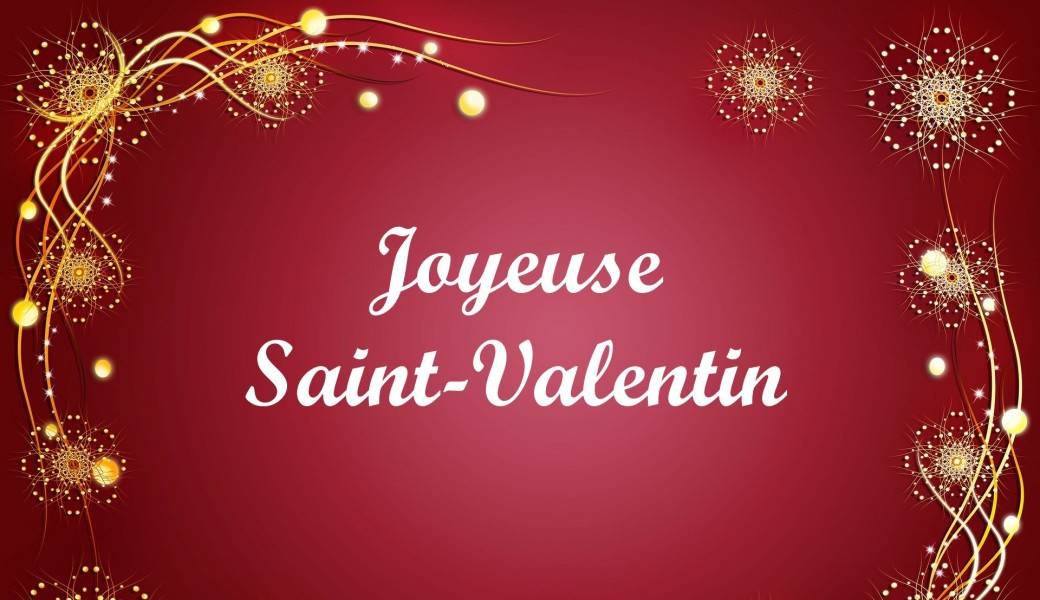 Joyeuse Saint-Valentin