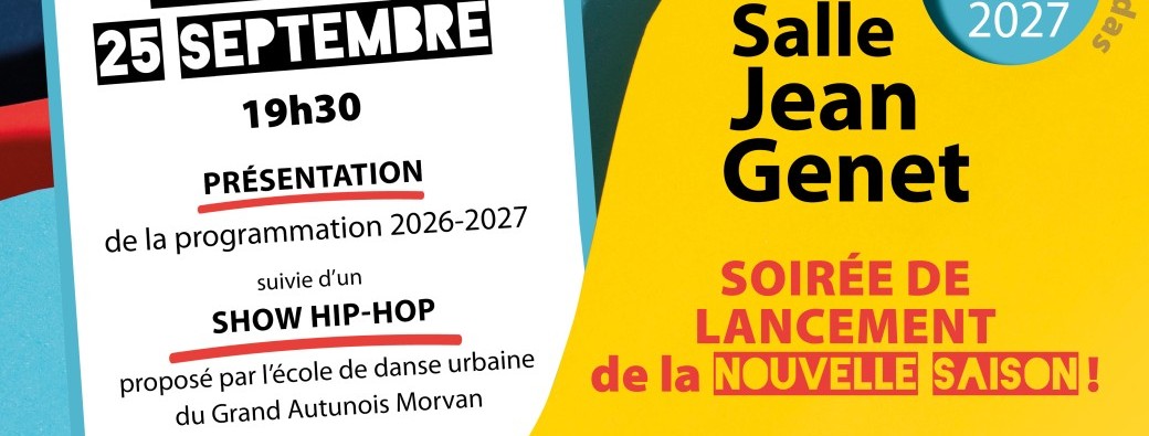 Salle Jean Genet 2026-2027