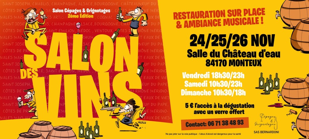 SALON " Cépages & Grignotages"