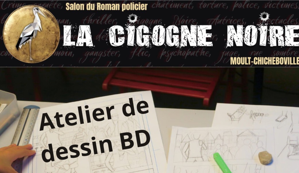 Salon de la Cigogne noire - Atelier dessin BD