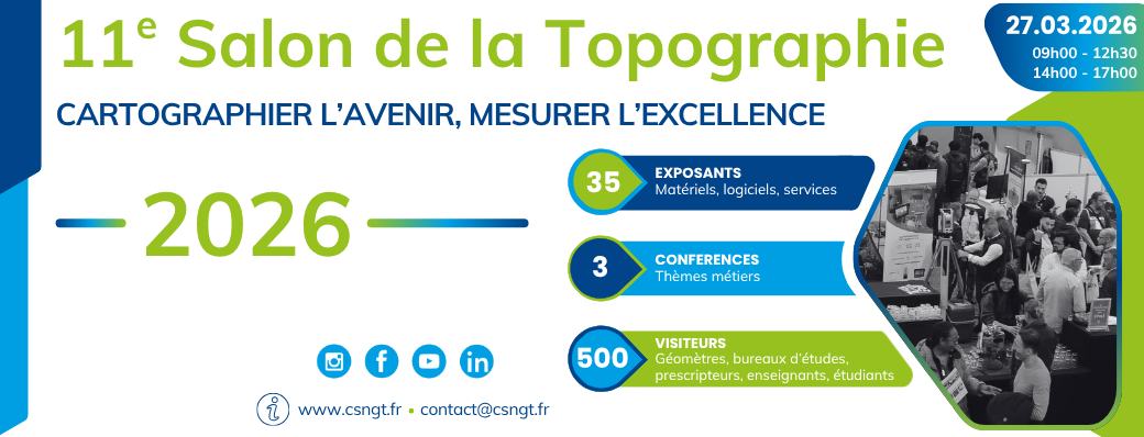 11e Salon de la Topographie