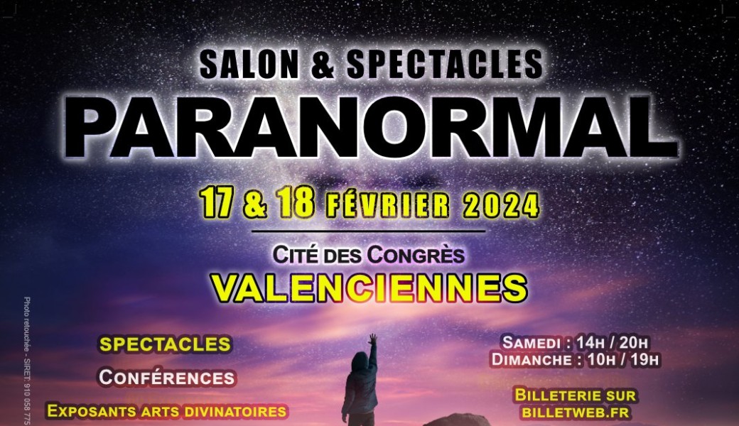 Salon du Paranormal VALENCIENNES