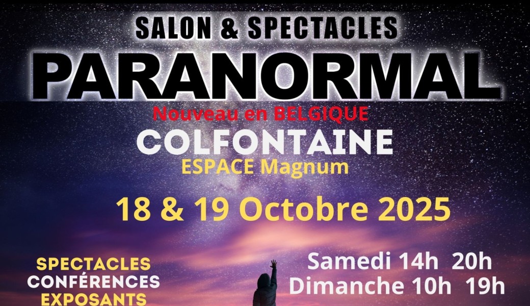 Salon et spectacles du paranormal de Colfontaine