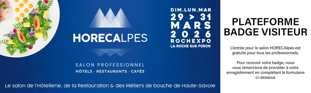 Salon HORECAlpes I badge visiteur