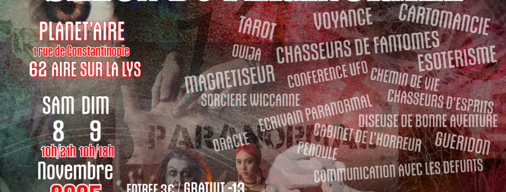 Salon paranormal d'Aire sur la Lys