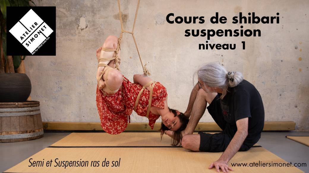 SAM 10/10 : Cours shibari : suspension niv.1