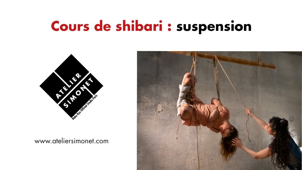 SAM 17/02 : Cours shibari : suspension