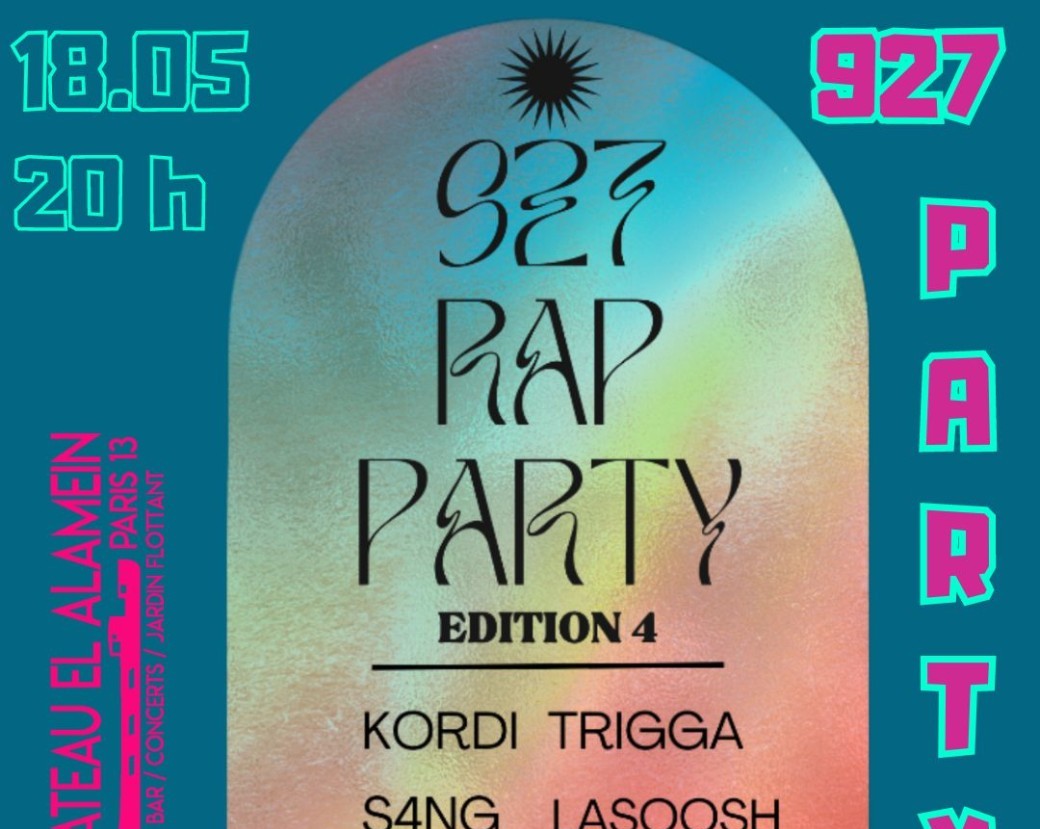 Sam. 18/05 - 927 RAP PARTY