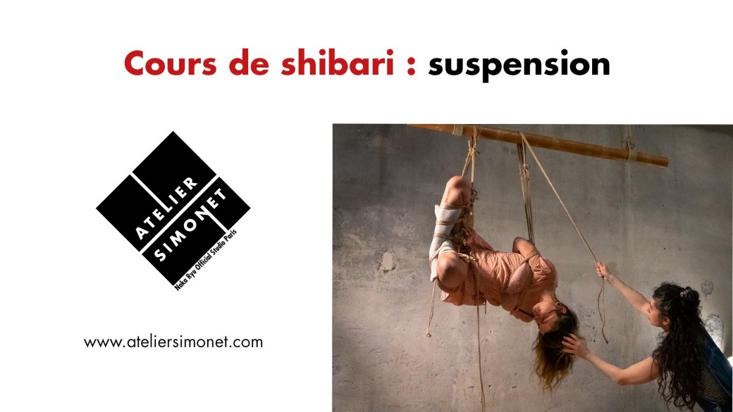 SAM 25/11 : Cours shibari : suspension