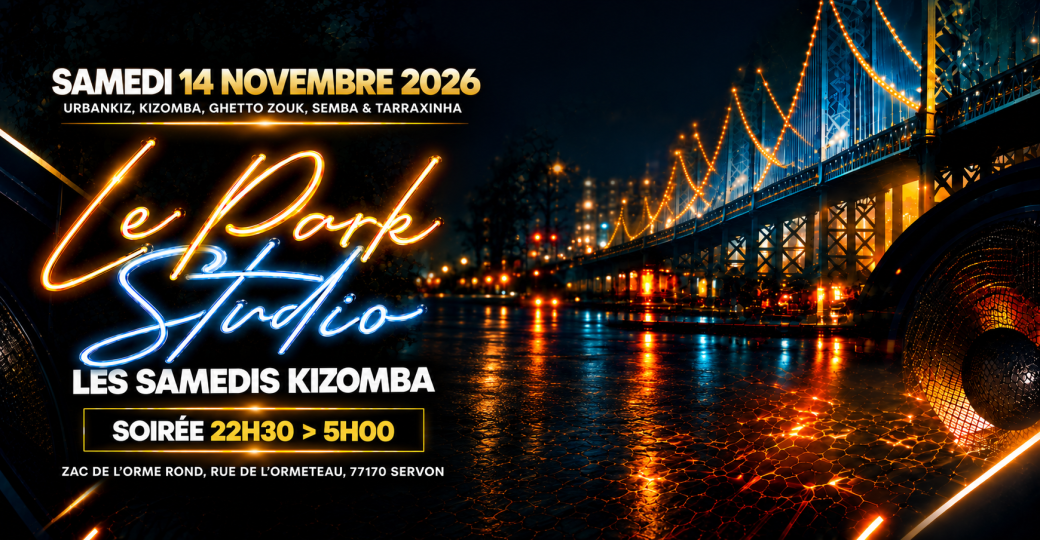Samedi 14 Novembre - Park Studio - Park Servon (77) -  2 Salles