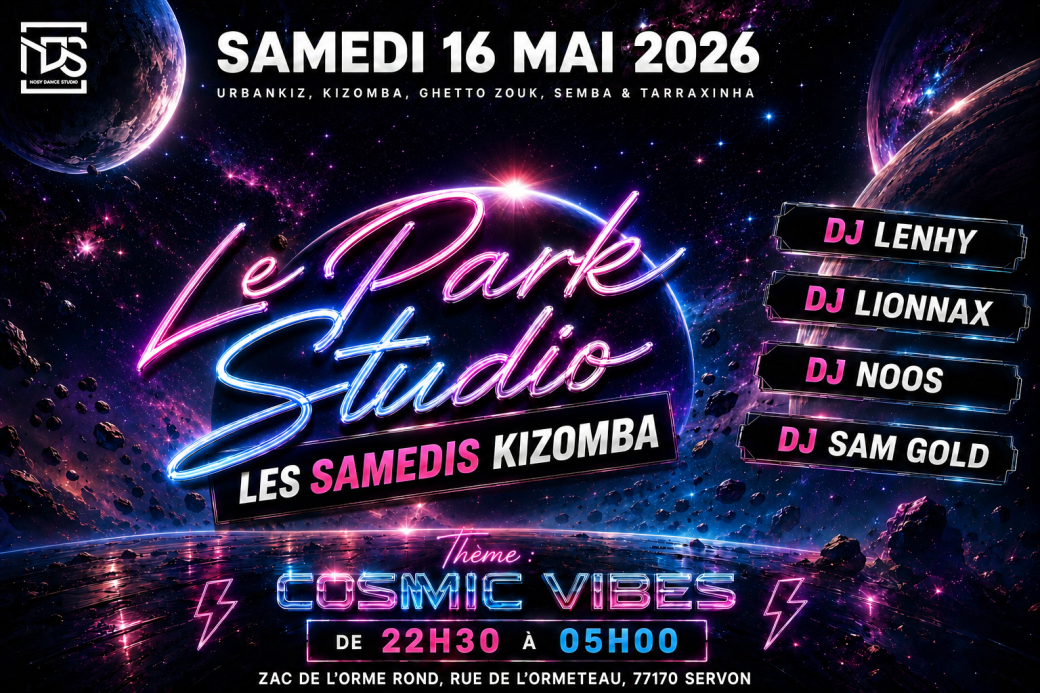 Samedi 16 Mai - Park Studio - Park Servon (77) -  2 Salles