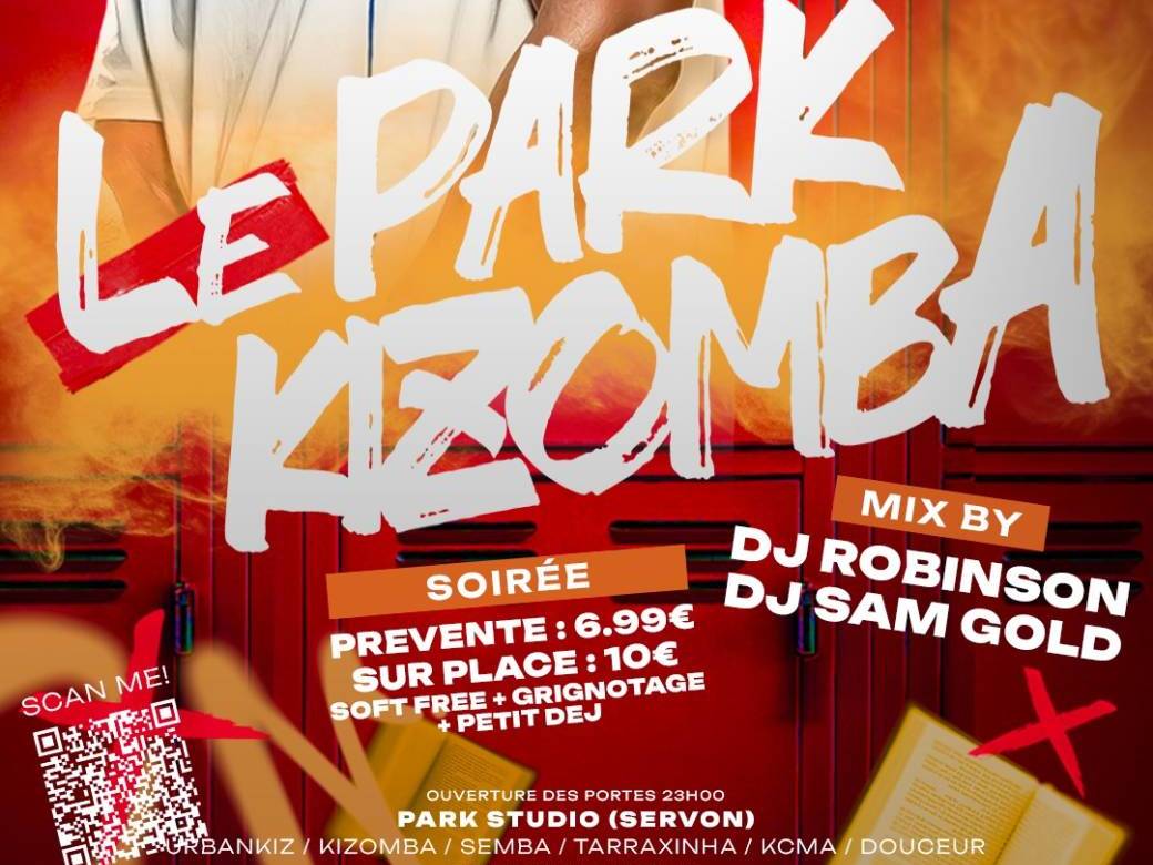Samedi 25 Octobre 2025 - Kizomba Party - Le Park Studio