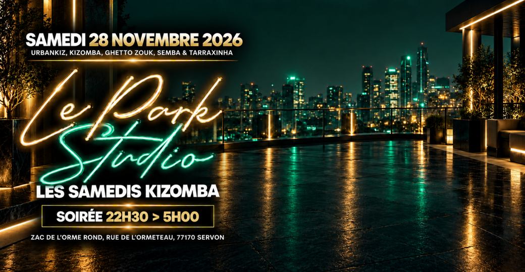 Samedi 28 Novembre - Park Studio - Park Servon (77) -  2 Salles
