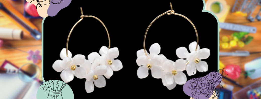 Samedi créatif - boucles d’oreilles en plastique fou