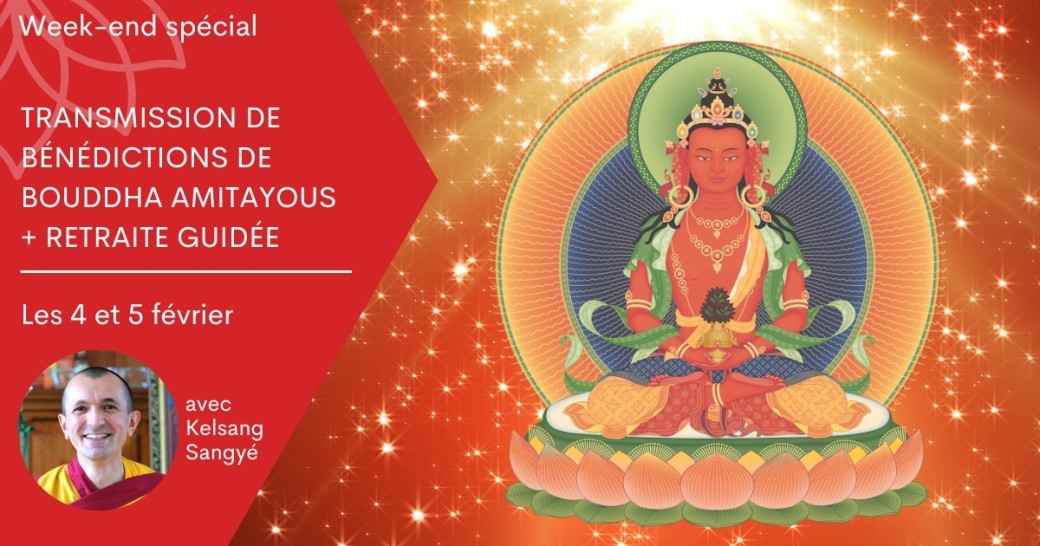 Samedi - Transmission des bénédictions de Bouddha Amitayous