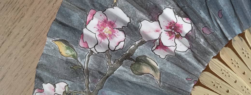 Samedis - ATELIERS AQUARELLES sur éventail