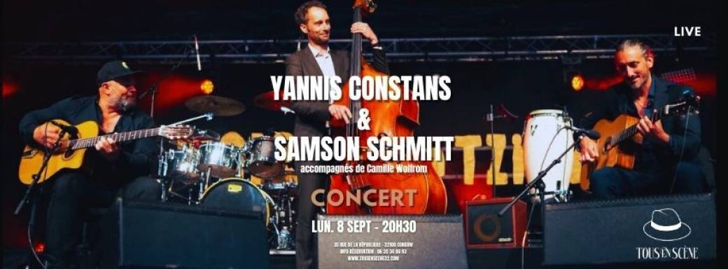 SAMSON SCHMITT & YANNIS CONSTANS TRIO