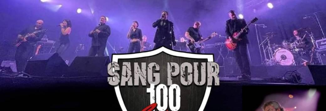 Sang pour 100 Johnny Hallyday en concert à Tourcoing 