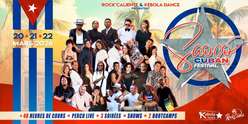 Saoco Cuban Festival - Du 19 au 21 Mars 2027