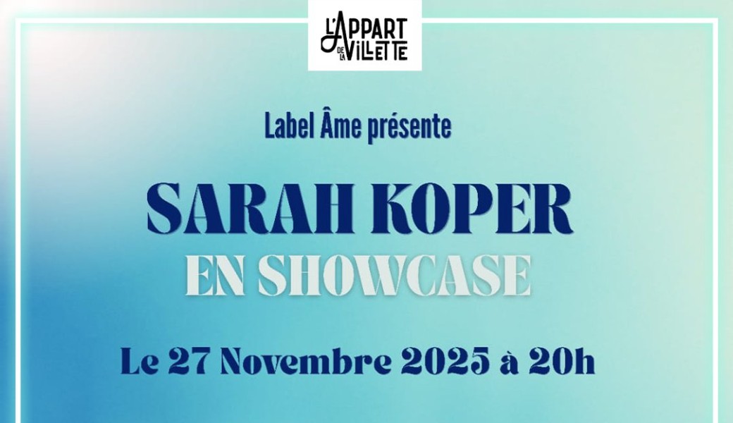 Sarah Koper en show case