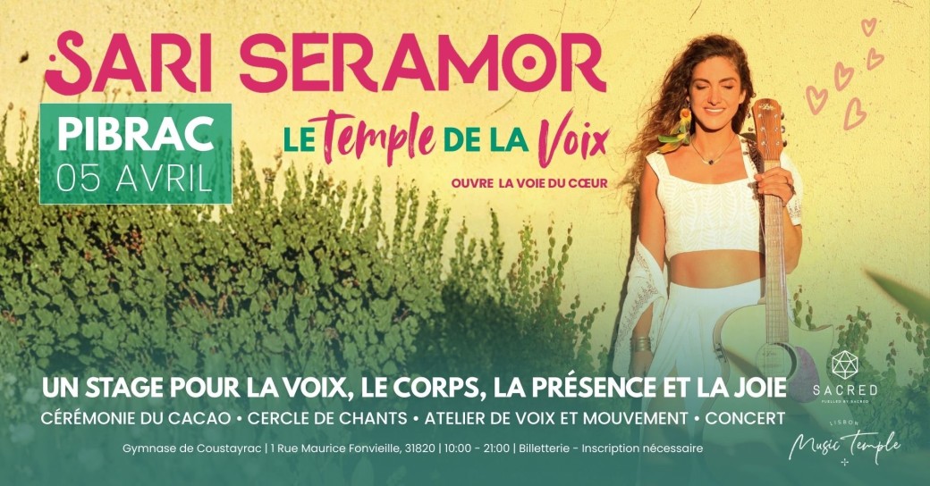 Sari Seramor - Marseille avec Cataroxca - Le Temple de La Voix