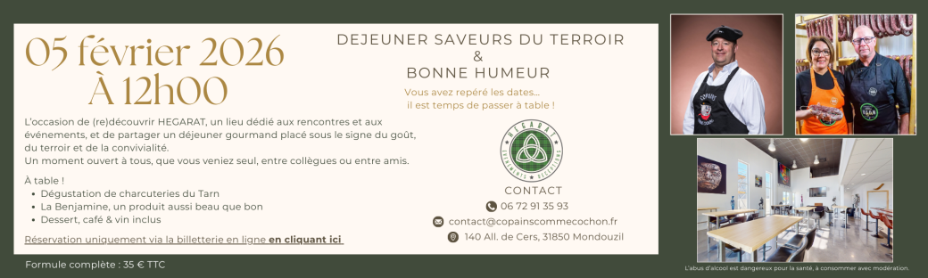 Saveurs du terroir  &  bonne humeur 