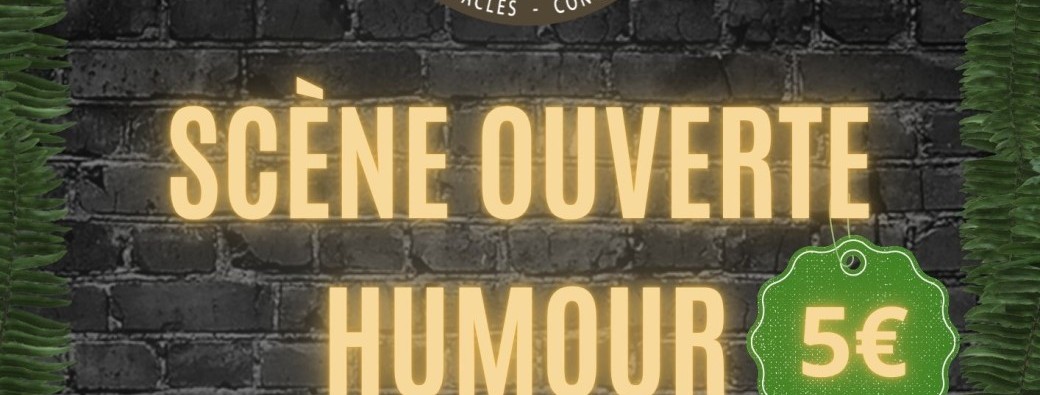 SCENE OUVERTE HUMOUR - 21H