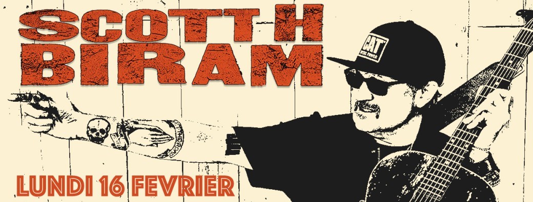 Scott H Biram - Paris