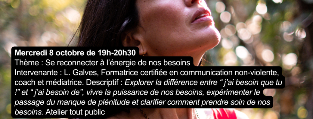 Se reconnecter à l'énergie de ses besoins