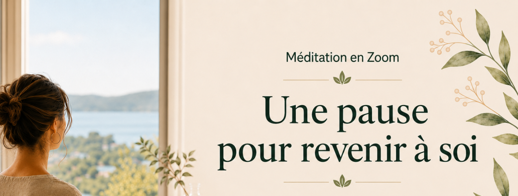 séance de méditation & auto-shiatsu en visio