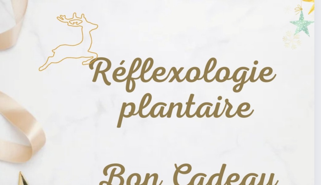 Bon cadeau- Séance de réflexologie plantaire 1h