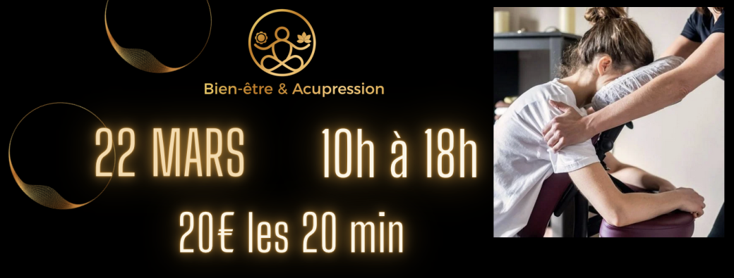 Séance Découverte Massage Assis