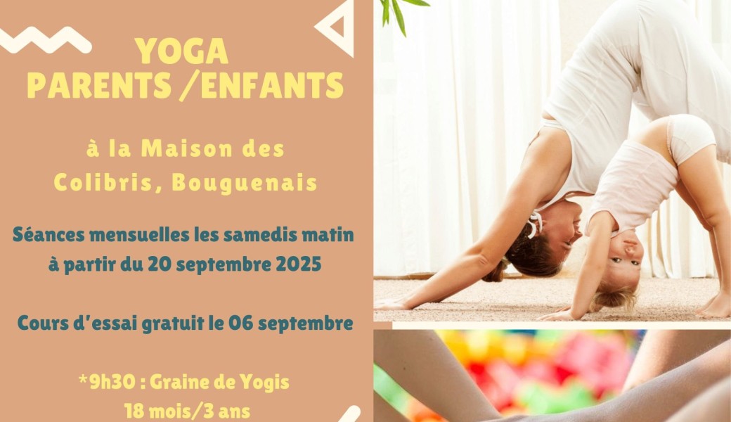 séance découverte yoga parents / enfants