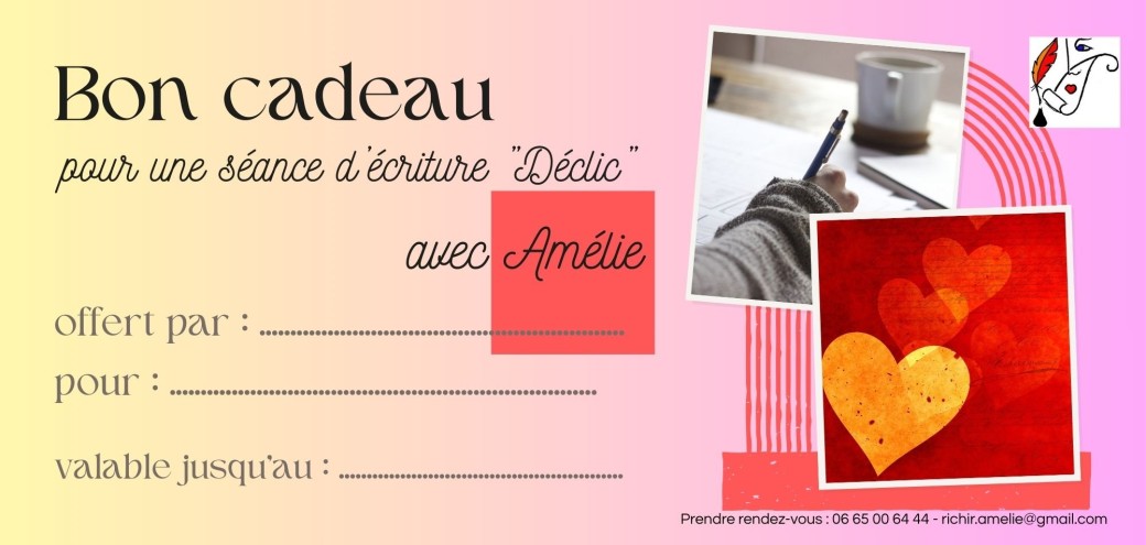 Séance d'écriture "Déclic"