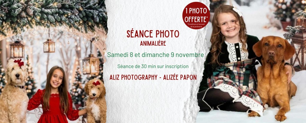 Séance photo animalière