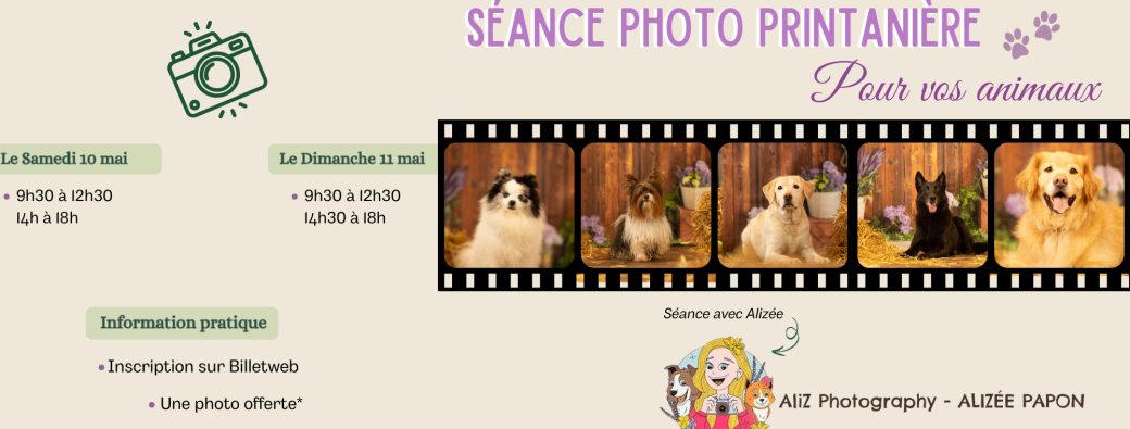 Séance photo printanière