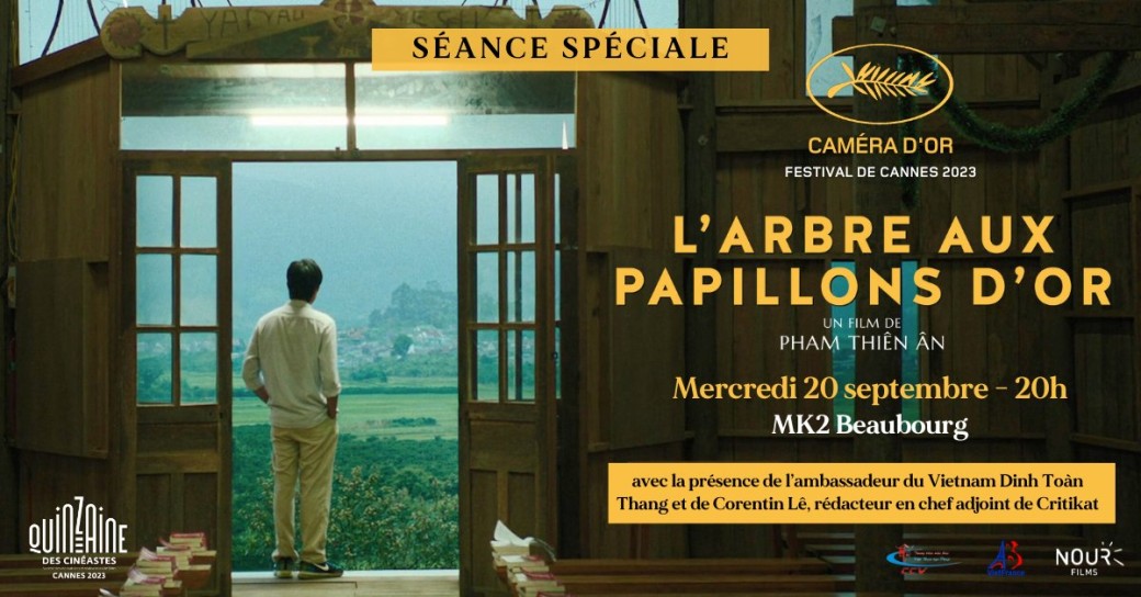 Séance spéciale de L'ARBRE AUX PAPILLONS D'OR au MK2 Beaubourg