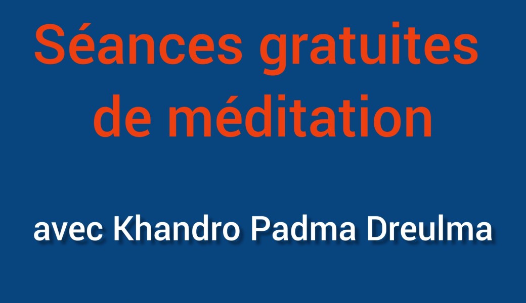Séances gratuites de méditation
