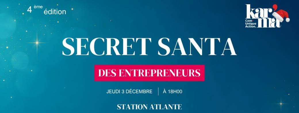 Secret Santa des Entrepreneurs 2026 - 4e édition