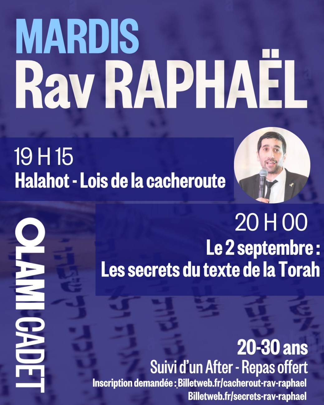 Cours Rav Raphael - les secrets