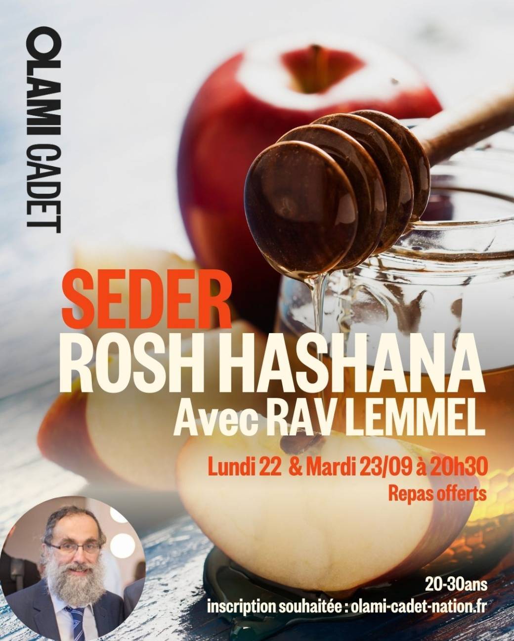 Seder de Rosh Hashana avec Rav Lemmel 