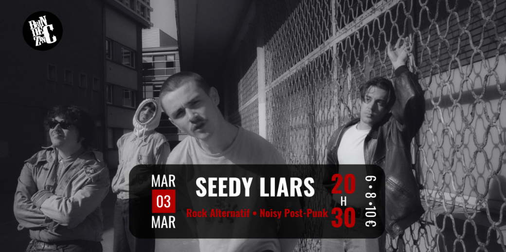 Seedy Liars (Rock Alternatif • Noisy Post-Punk)