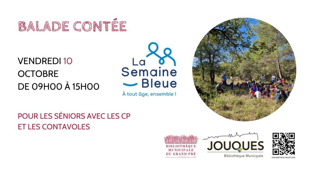 Semaine bleue, balade contée intergénérationnelle