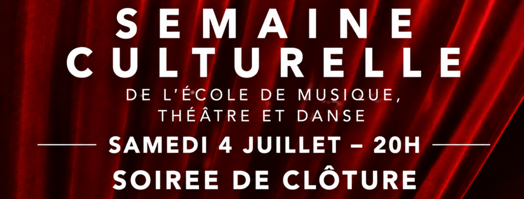 Semaine Culturelle - Concert des orchestres de l'Harmonie, Intermezzo et 1er Cycle