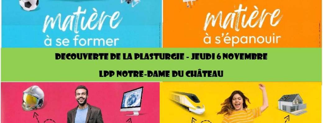 Semaine de l'industrie : Découverte de la Plasturgie