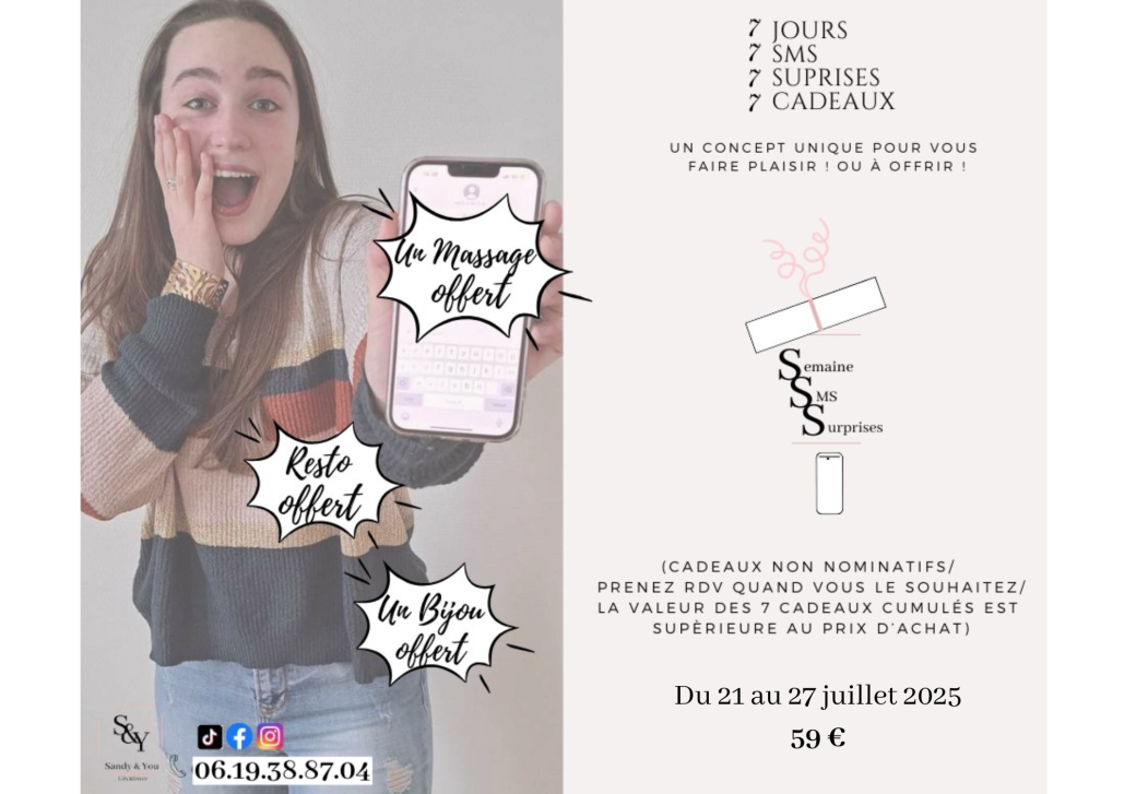 Semaine des SMS surprises