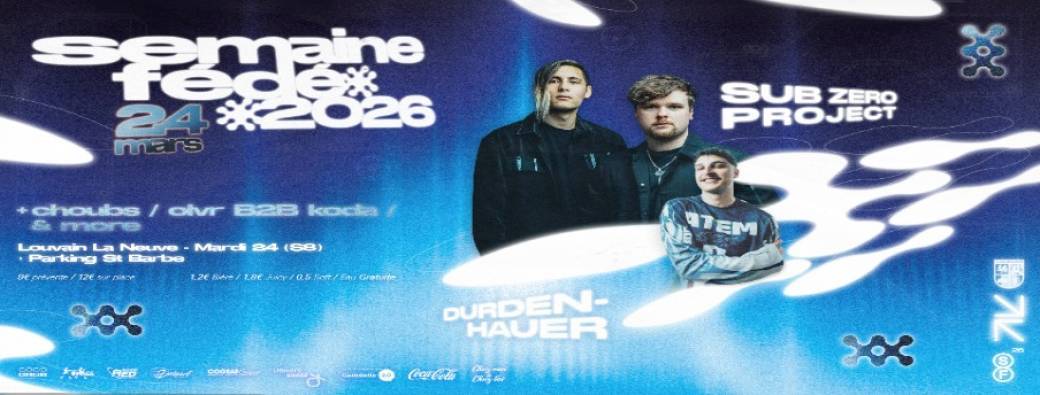 Semaine FEDE - Soirée DJ - 24 mars 